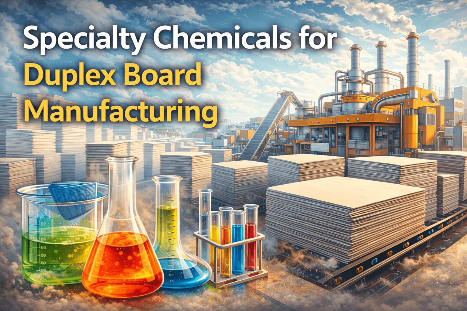 Specialty Chemicals for Duplex Board Manufacturing